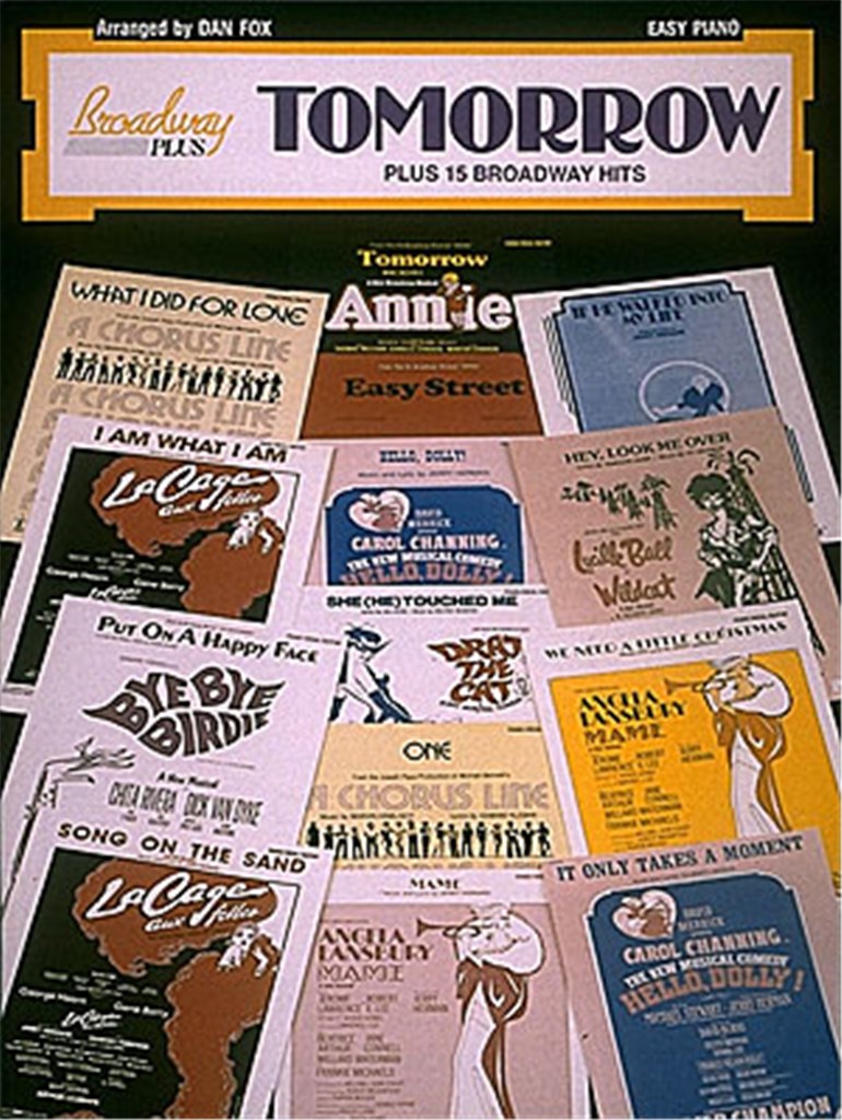 'Tomorrow' Plus 15 Broadway Hits (Easy Piano